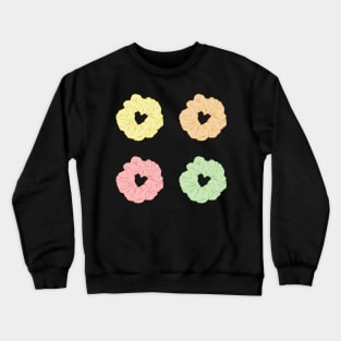 Pastel scrunchie set Crewneck Sweatshirt